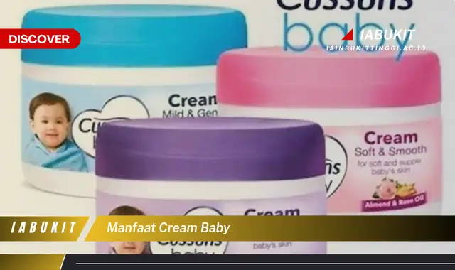 manfaat cream baby