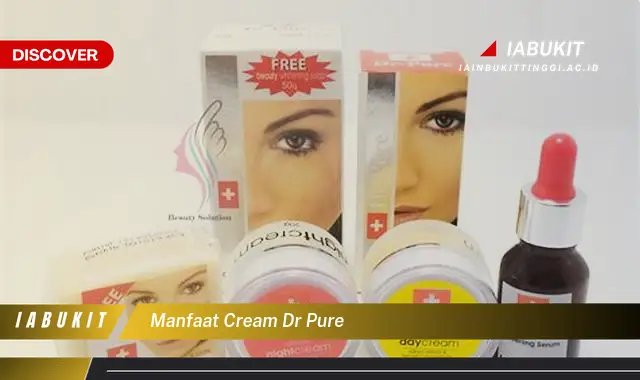 manfaat cream dr pure