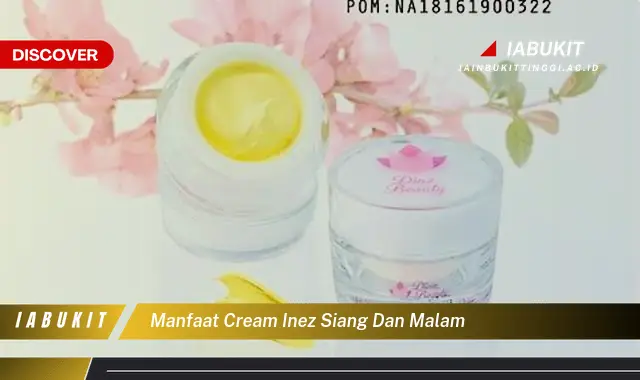 manfaat cream inez siang dan malam