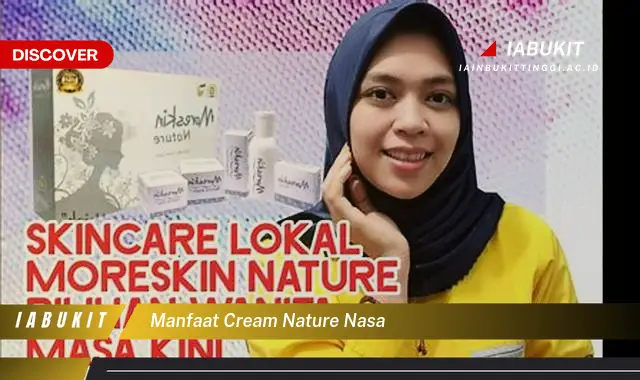 manfaat cream nature nasa