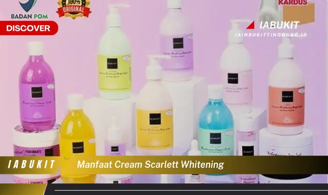 manfaat cream scarlett whitening