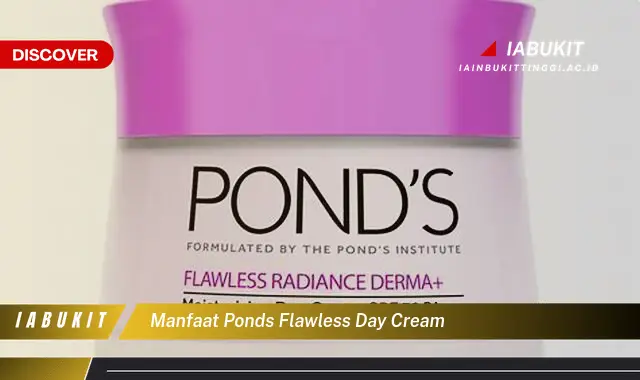 manfaat ponds flawless day cream