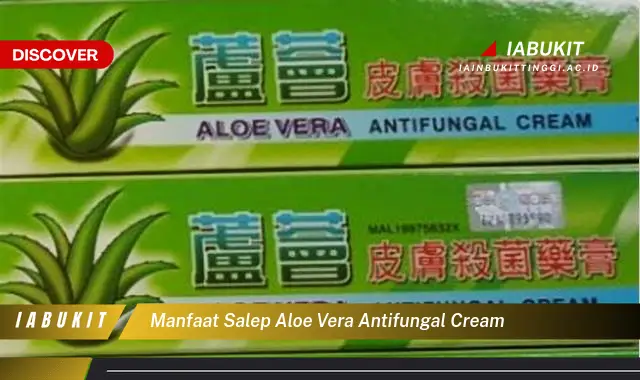 manfaat salep aloe vera antifungal cream