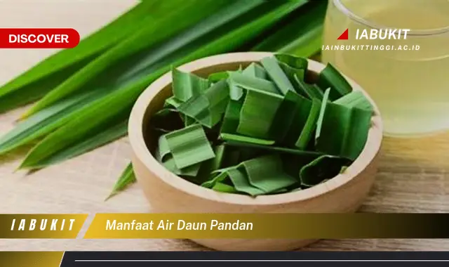 manfaat air daun pandan