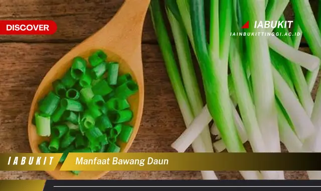 manfaat bawang daun