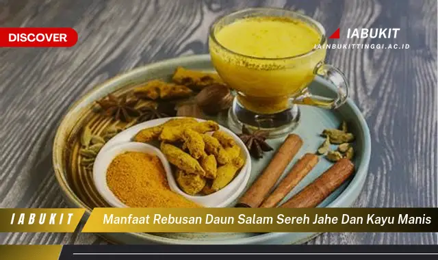 manfaat rebusan daun salam sereh jahe dan kayu manis