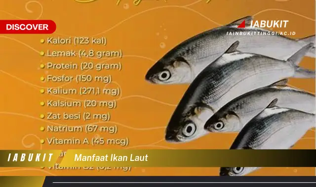 manfaat ikan laut