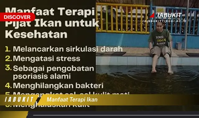 manfaat terapi ikan