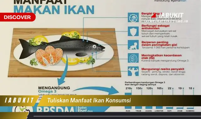 tuliskan manfaat ikan konsumsi