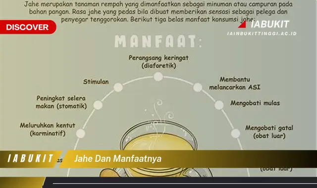 jahe dan manfaatnya