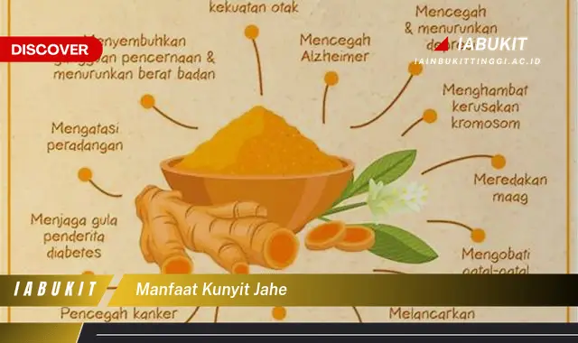 manfaat kunyit jahe