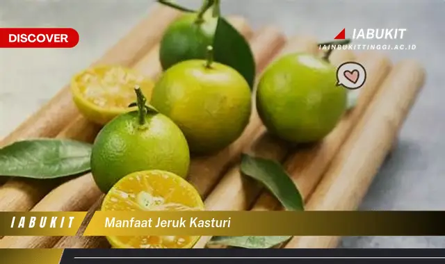 manfaat jeruk kasturi