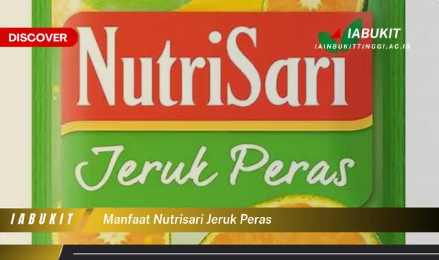 manfaat nutrisari jeruk peras