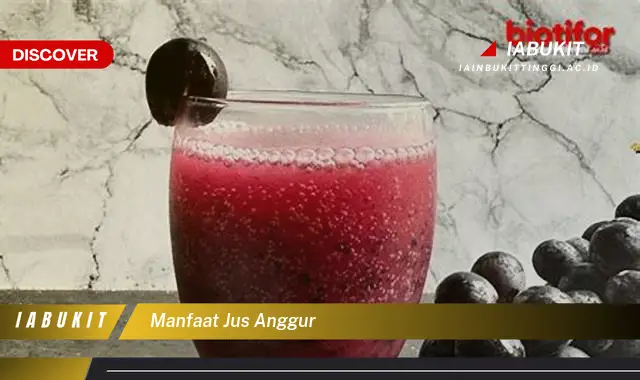 manfaat jus anggur