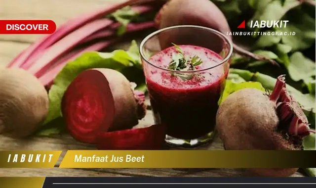 manfaat jus beet