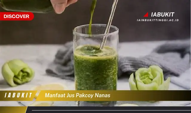 manfaat jus pakcoy nanas