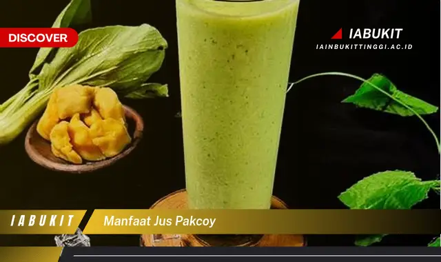 manfaat jus pakcoy manfaat jus pakcoy