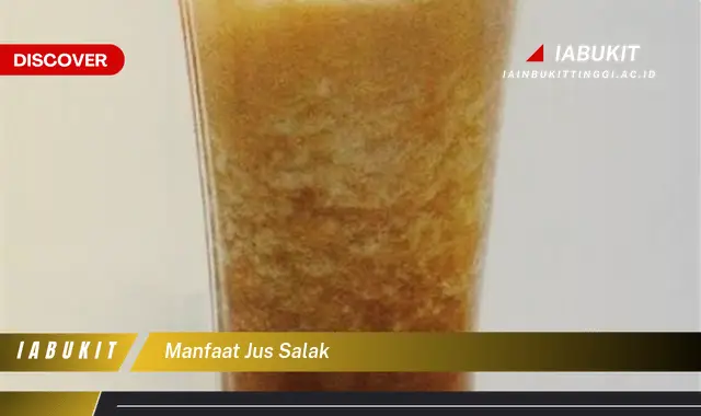 manfaat jus salak