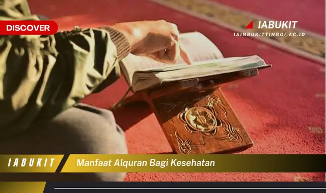 manfaat alquran bagi kesehatan