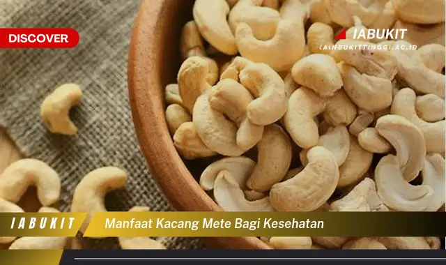 manfaat kacang mete bagi kesehatan