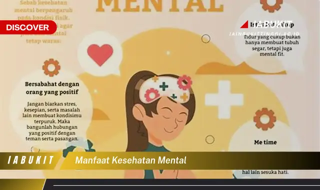 manfaat kesehatan mental