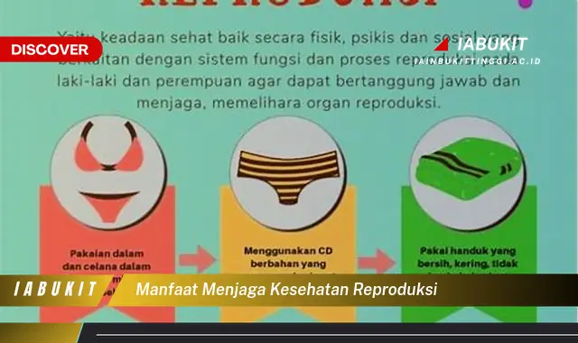 manfaat menjaga kesehatan reproduksi