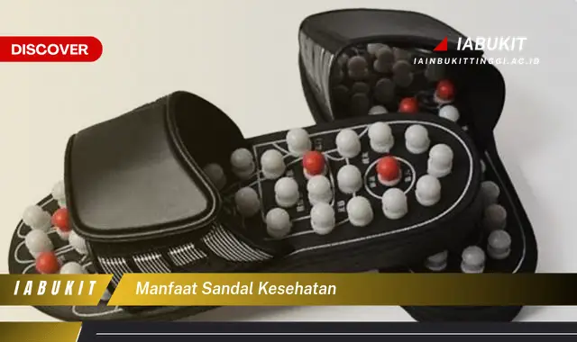 manfaat sandal kesehatan