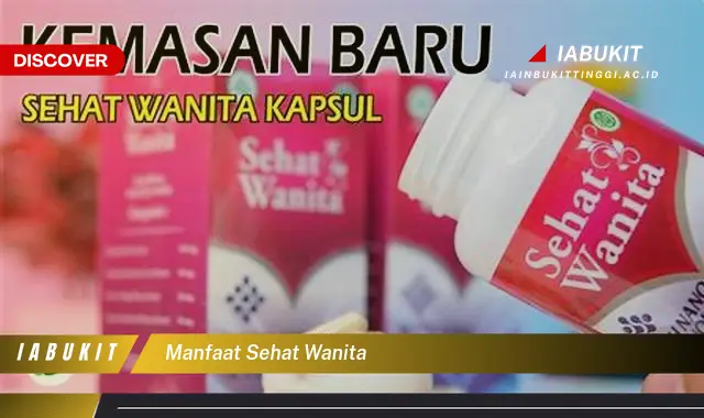 manfaat sehat wanita