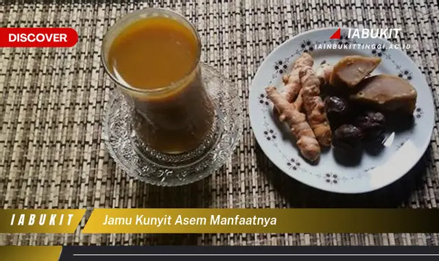 jamu kunyit asem manfaatnya