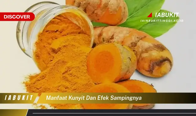 manfaat kunyit dan efek sampingnya
