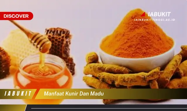 manfaat kunir dan madu