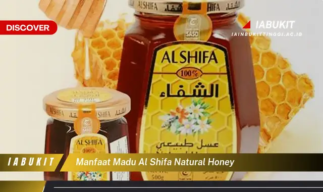 manfaat madu al shifa natural honey