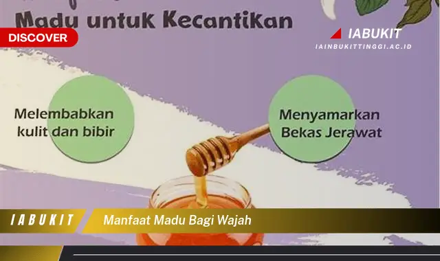 manfaat madu bagi wajah