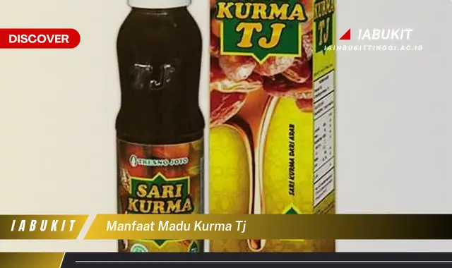 manfaat madu kurma tj