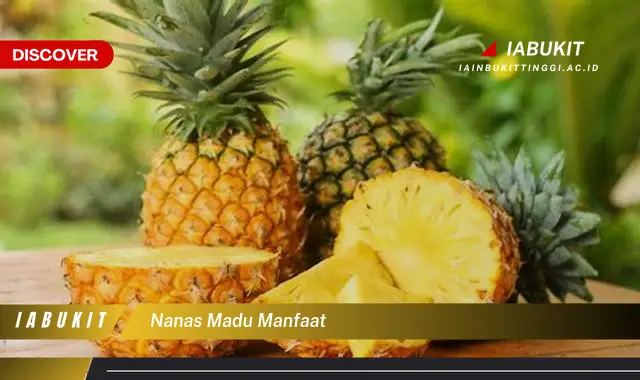 nanas madu manfaat