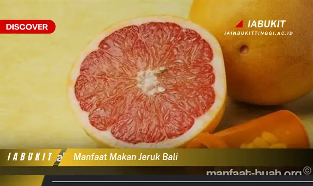 manfaat makan jeruk bali