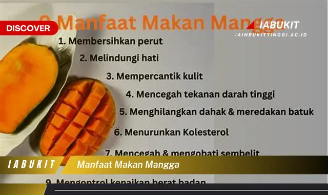 manfaat makan mangga