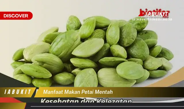 manfaat makan petai mentah manfaat makan petai mentah