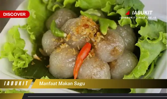 manfaat makan sagu