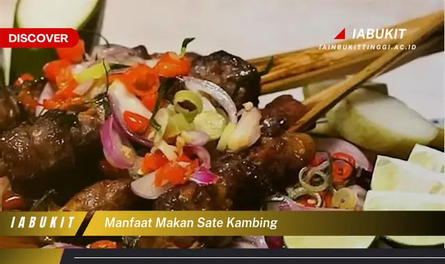 manfaat makan sate kambing