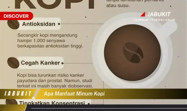 apa manfaat minum kopi