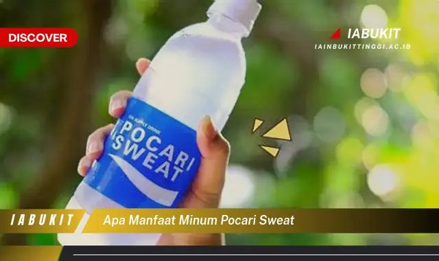 apa manfaat minum pocari sweat