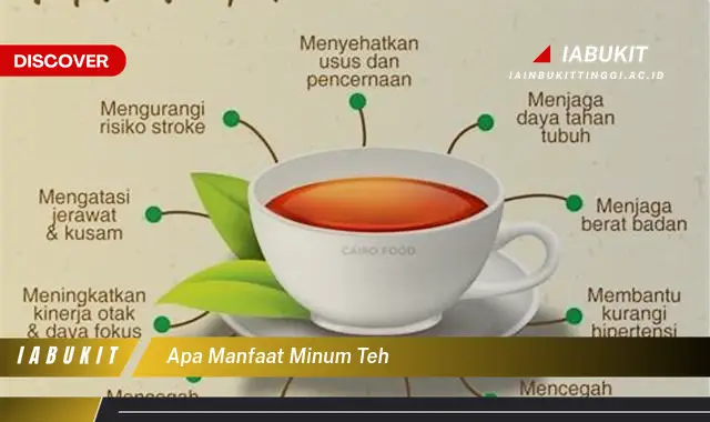 apa manfaat minum teh