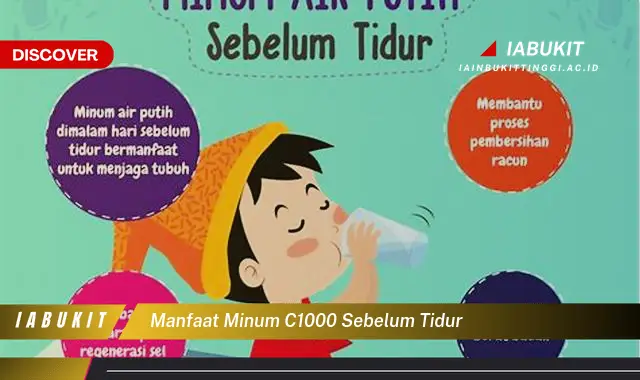 manfaat minum c1000 sebelum tidur manfaat minum c1000 sebelum tidur