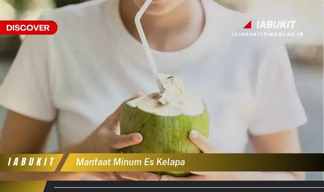 manfaat minum es kelapa