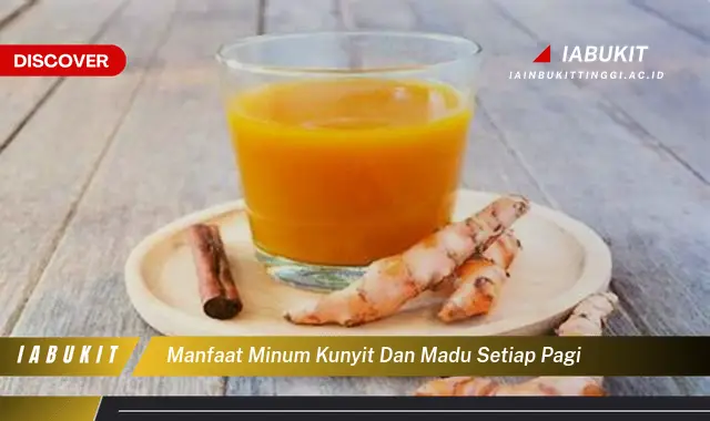 Temukan 7 Manfaat Minum Kunyit Dan Madu Setiap Pagi Yang Jarang Diketahui Discover