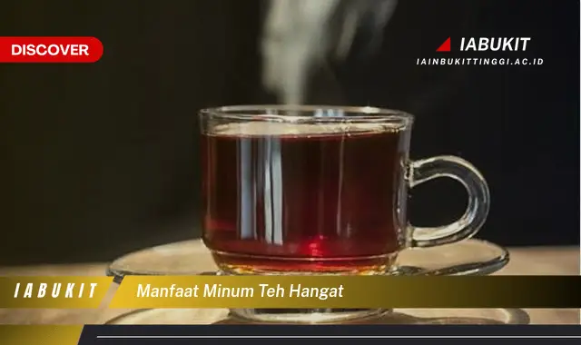 manfaat minum teh hangat manfaat minum teh hangat