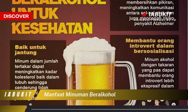 manfaat minuman beralkohol