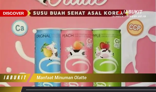 manfaat minuman olatte