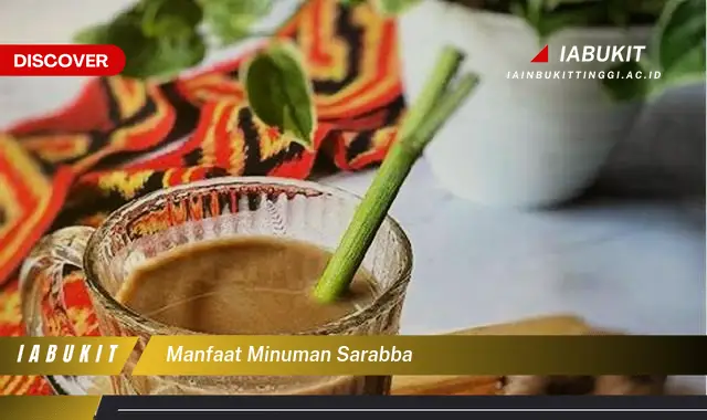 manfaat minuman sarabba